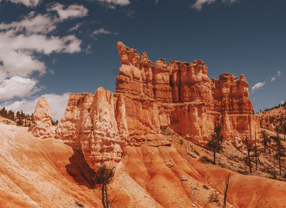 Red rock formation at Bryce Canyon National Park Utah